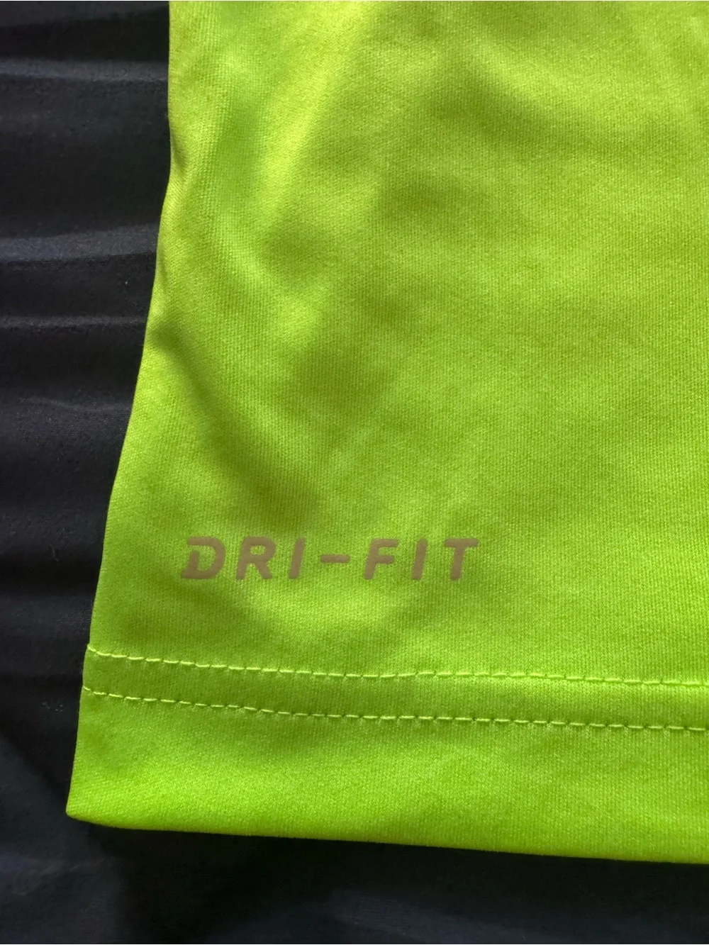 Nike Youth Neon Green Dri-FIT Graphic Training Tee